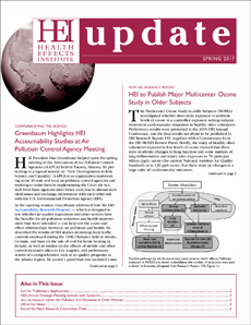 Cover of Update Spring 2017