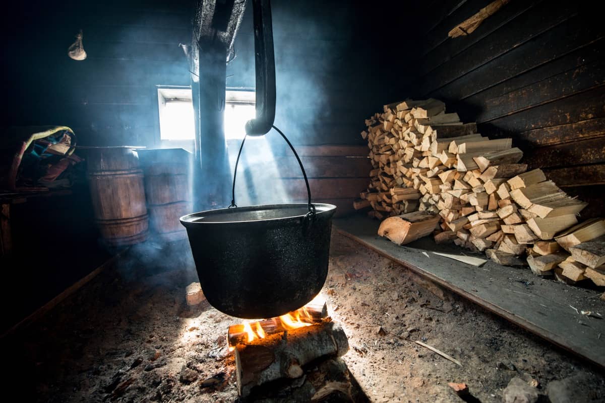 Wood cookstove