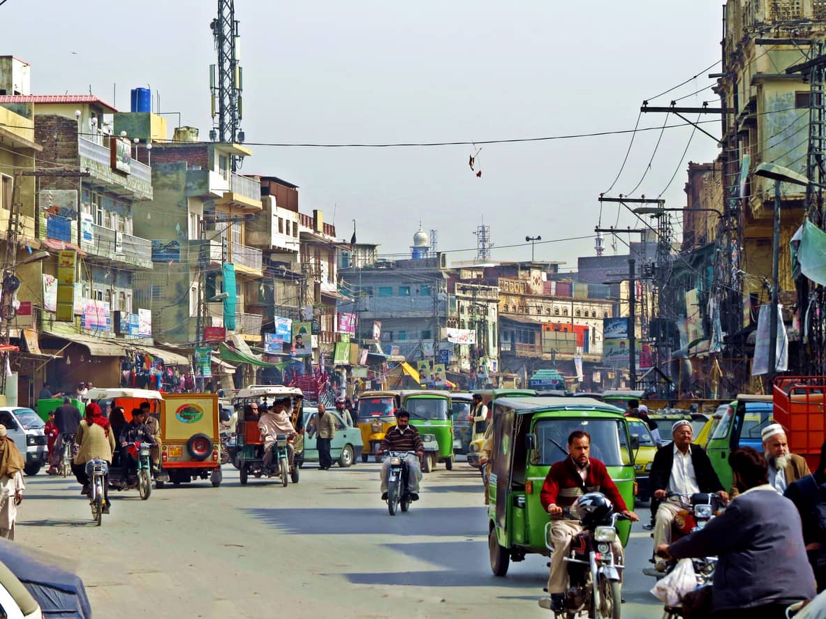 Pakistan street scene