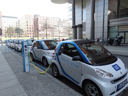 electric cars charging